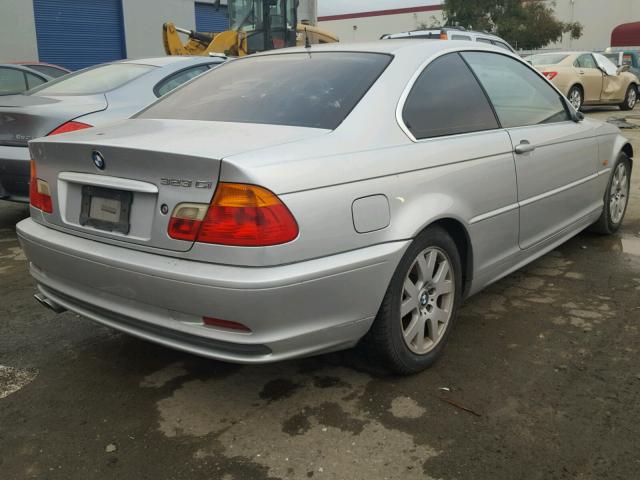 WBABM3342YJN80786 - 2000 BMW 323 CI SILVER photo 4