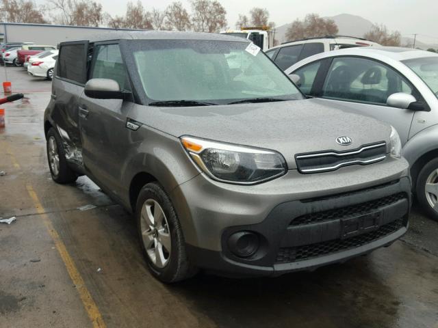 KNDJN2A2XH7411491 - 2017 KIA SOUL GRAY photo 1