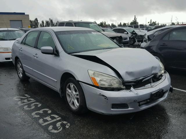 1HGCM56316A155337 - 2006 HONDA ACCORD SE SILVER photo 1