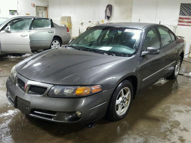 1G2HX54K224225513 - 2002 PONTIAC BONNEVILLE CHARCOAL photo 2