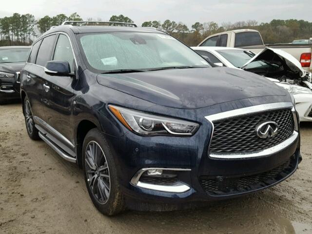 5N1DL0MN9HC554903 - 2017 INFINITI QX60 BLUE photo 1