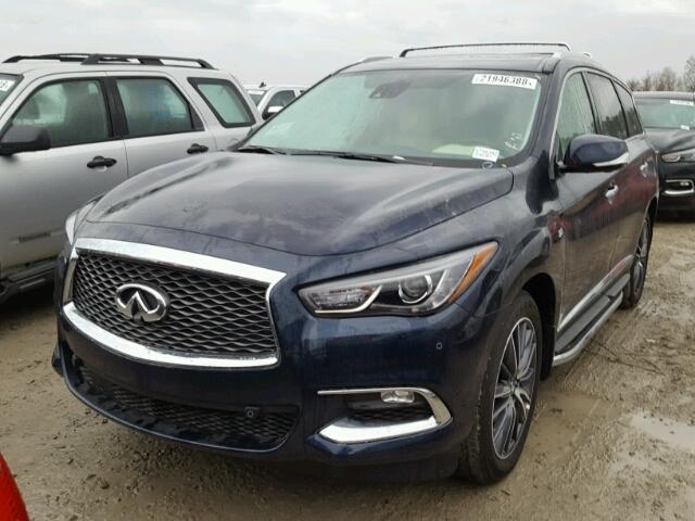 5N1DL0MN9HC554903 - 2017 INFINITI QX60 BLUE photo 2