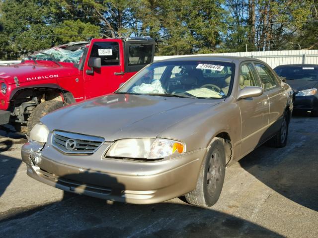 1YVGF22C0Y5140767 - 2000 MAZDA 626 ES GOLD photo 2