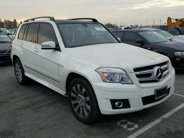 WDCGG8HB3AF476900 - 2010 MERCEDES-BENZ GLK 350 4M WHITE photo 1