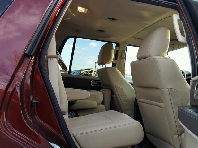 5LMJJ2LT0GEL03157 - 2016 LINCOLN NAVIGATOR MAROON photo 6