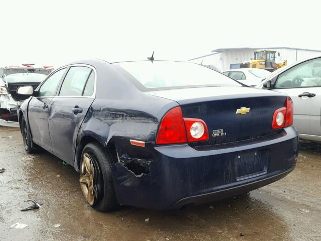 1G1ZB5E14BF379206 - 2011 CHEVROLET MALIBU LS BLUE photo 3