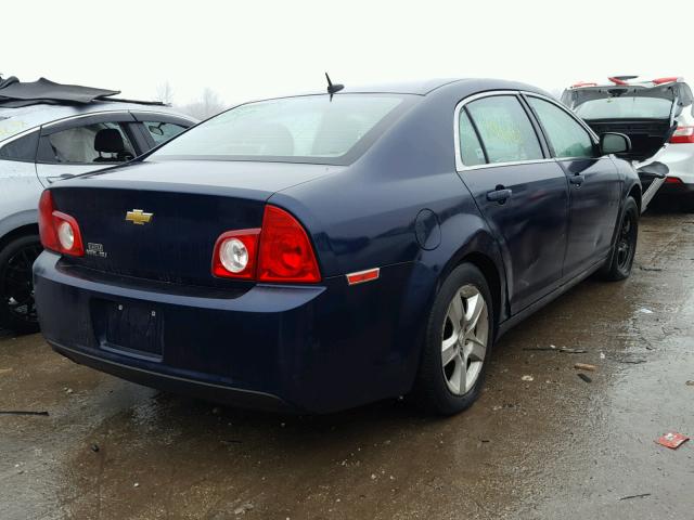 1G1ZB5E14BF379206 - 2011 CHEVROLET MALIBU LS BLUE photo 4