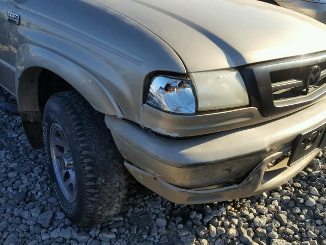 4F4YR12U32TM21430 - 2002 MAZDA B3000 GOLD photo 10