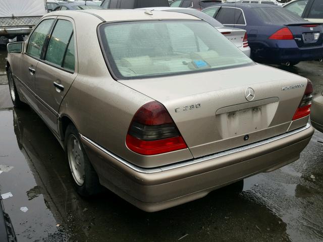 WDBHA24G3YA830916 - 2000 MERCEDES-BENZ C 230 TAN photo 3