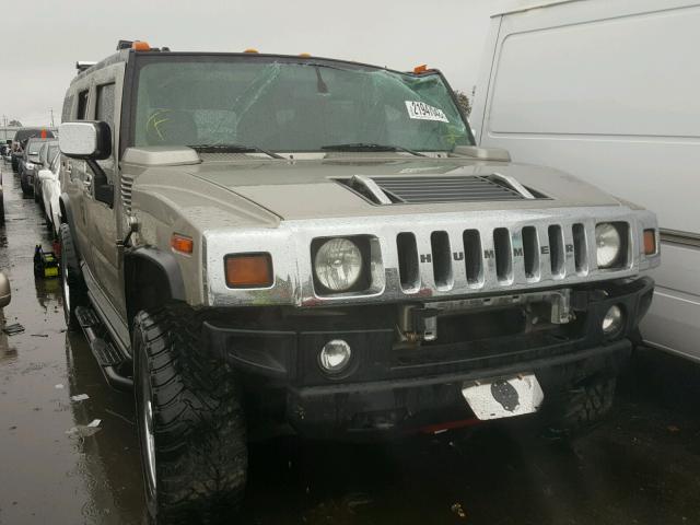 5GRGN23U33H126951 - 2003 HUMMER H2 BROWN photo 1