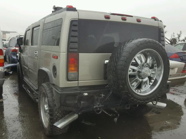 5GRGN23U33H126951 - 2003 HUMMER H2 BROWN photo 3