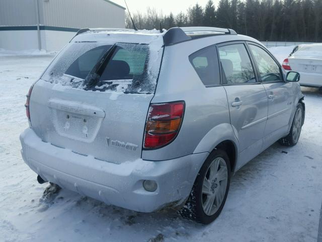 5Y2SN63L95Z411970 - 2005 PONTIAC VIBE GT SILVER photo 4