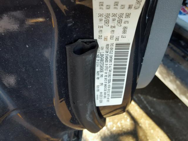 1J8HG48K37C603036 - 2007 JEEP COMMANDER BLUE photo 10