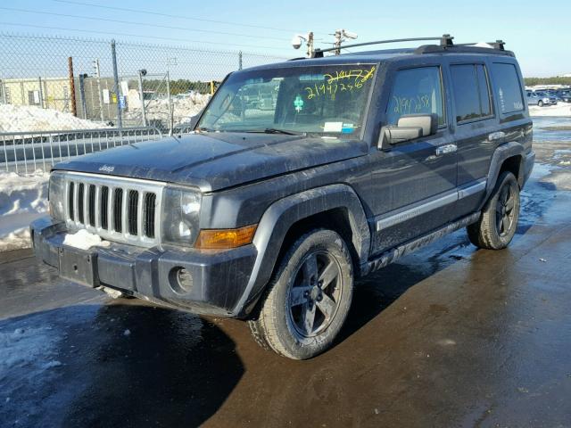 1J8HG48K37C603036 - 2007 JEEP COMMANDER BLUE photo 2