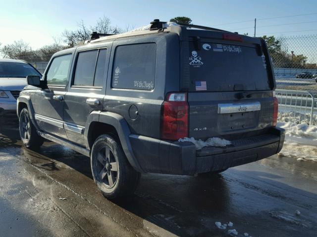 1J8HG48K37C603036 - 2007 JEEP COMMANDER BLUE photo 3