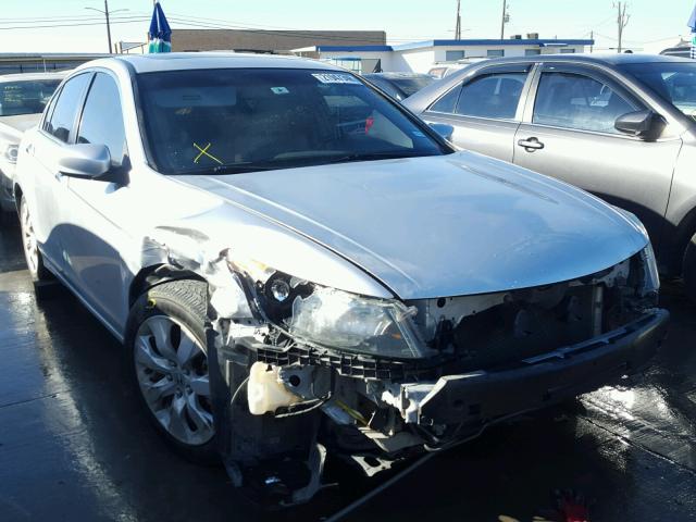 1HGCP36808A019923 - 2008 HONDA ACCORD EXL SILVER photo 1