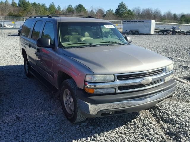 1GNEC16Z12J287054 - 2002 CHEVROLET SUBURBAN C TAN photo 1