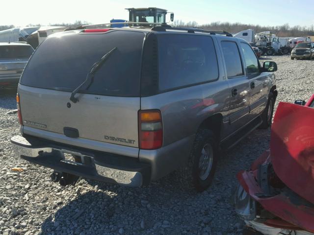 1GNEC16Z12J287054 - 2002 CHEVROLET SUBURBAN C TAN photo 4