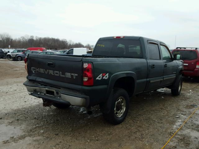 1GCHK23U14F176212 - 2004 CHEVROLET SILVERADO GREEN photo 4