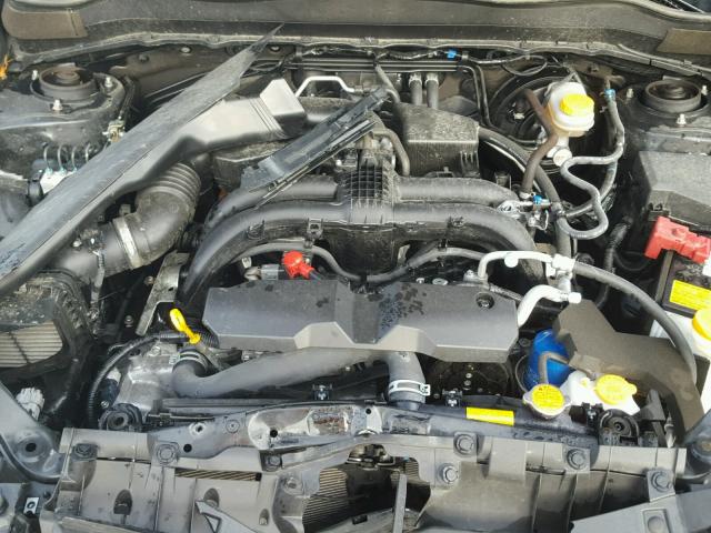 JF2SJAEC4HH418915 - 2017 SUBARU FORESTER 2 BLACK photo 7