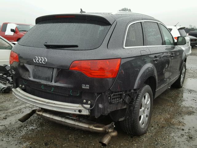 WA1BY74L47D040688 - 2007 AUDI Q7 3.6 QUA CHARCOAL photo 4