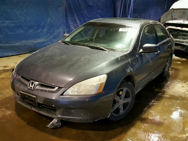 1HGCM56705A008587 - 2005 HONDA ACCORD EX GRAY photo 2