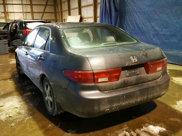 1HGCM56705A008587 - 2005 HONDA ACCORD EX GRAY photo 3