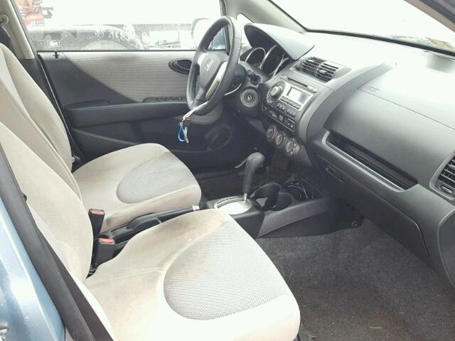 JHMGD38477S060091 - 2007 HONDA FIT أزرق صورة 5