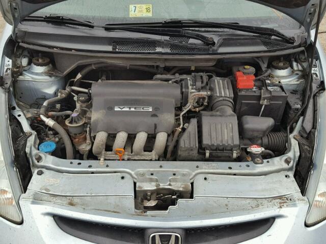 JHMGD38477S060091 - 2007 HONDA FIT أزرق صورة 7