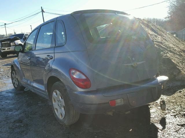 3A4FY48B07T561841 - 2007 CHRYSLER PT CRUISER PURPLE photo 3