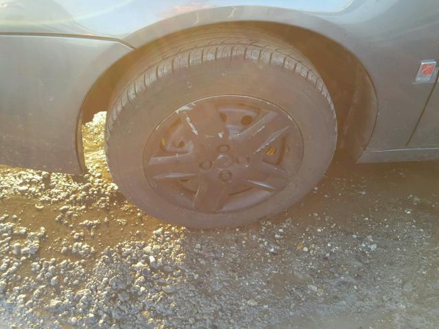 1G8AZ55F67Z101418 - 2007 SATURN ION LEVEL SILVER photo 9