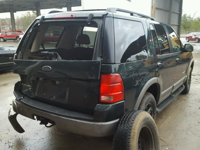 1FMZU63E32UA19154 - 2002 FORD EXPLORER X GREEN photo 4