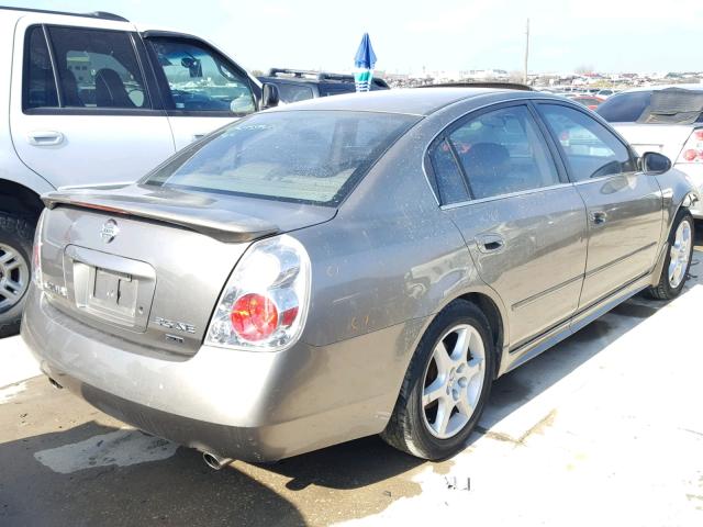 1N4BL11D33C254074 - 2003 NISSAN ALTIMA SE TAN photo 4