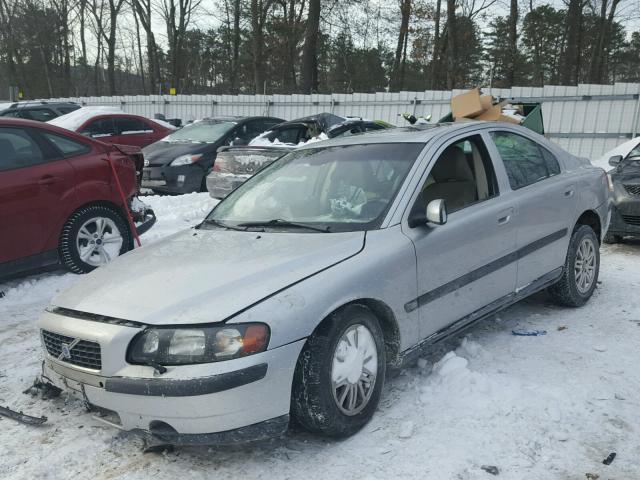 YV1RS64A342326659 - 2004 VOLVO S60 GRAY photo 2