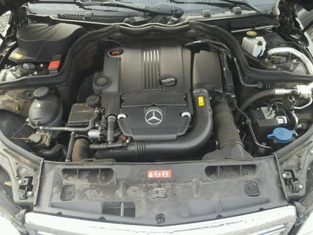 WDDGF4HB7DG093273 - 2013 MERCEDES-BENZ C 250 BLACK photo 7