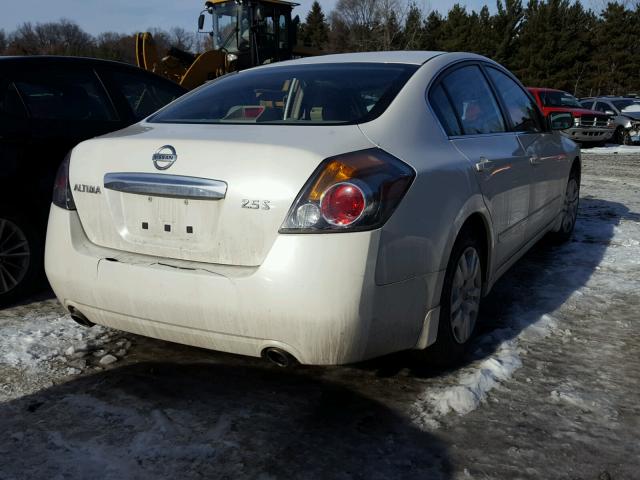 1N4AL2AP7AN406726 - 2010 NISSAN ALTIMA BAS WHITE photo 4