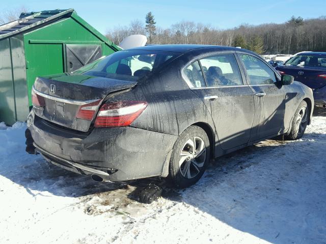 1HGCR2F32HA013193 - 2017 HONDA ACCORD LX BLACK photo 4