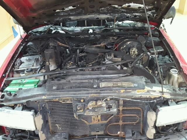 1GCCT19W118169206 - 2001 CHEVROLET S TRUCK S1 RED photo 7