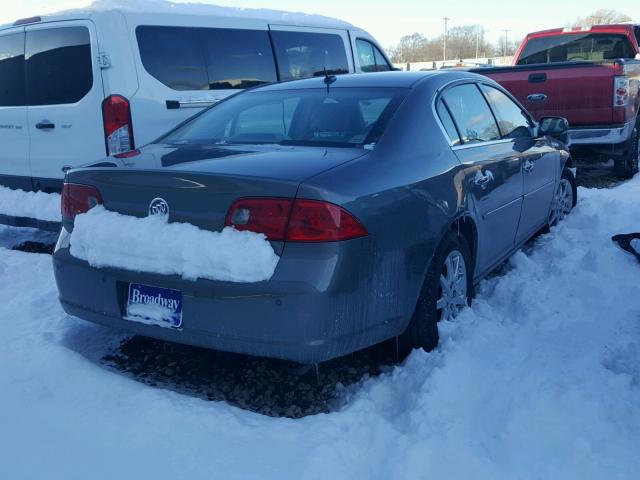 1G4HD57296U151492 - 2006 BUICK LUCERNE CX GRAY photo 4