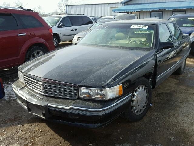 1G6KF52Y5RU305848 - 1994 CADILLAC DEVILLE CO BLACK photo 2