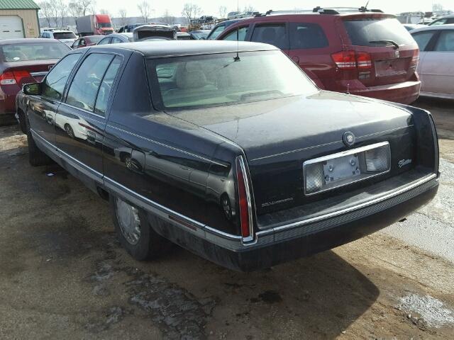 1G6KF52Y5RU305848 - 1994 CADILLAC DEVILLE CO BLACK photo 3