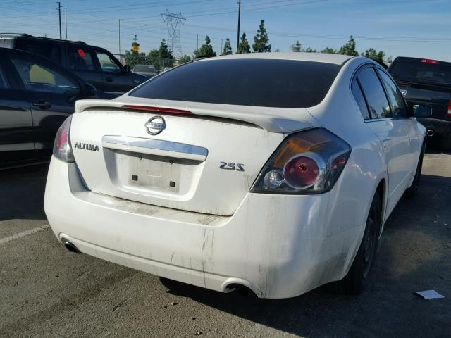 1N4AL21E37N464789 - 2007 NISSAN ALTIMA 2.5 WHITE photo 4