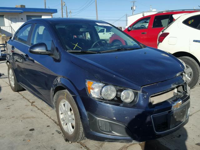 1G1JC5SB5F4132818 - 2015 CHEVROLET SONIC LT BLUE photo 1