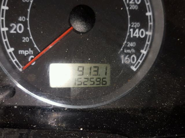 WVWRH63B34P102888 - 2004 VOLKSWAGEN PASSAT GLX BLACK photo 8