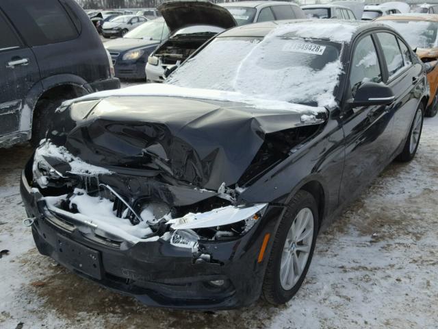 WBA8A3C38HK692237 - 2017 BMW 320 XI BLACK photo 2