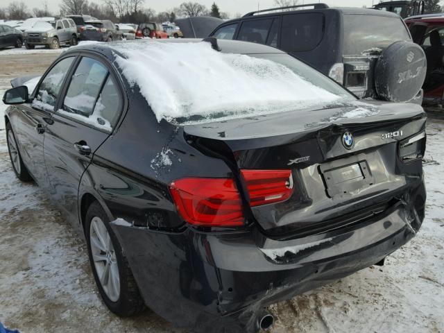 WBA8A3C38HK692237 - 2017 BMW 320 XI BLACK photo 3