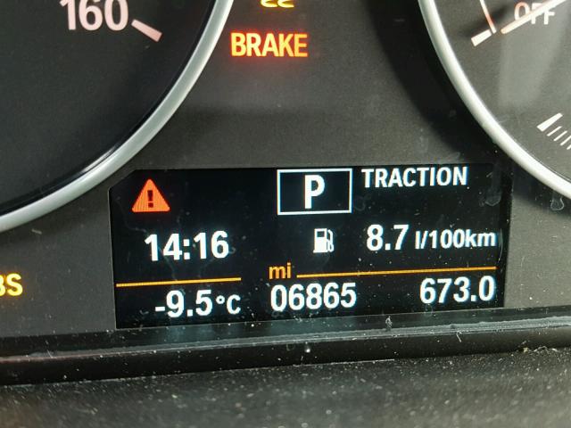 WBA8A3C38HK692237 - 2017 BMW 320 XI BLACK photo 8