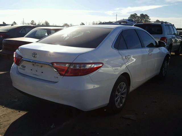 4T1BF1FK5GU251200 - 2016 TOYOTA CAMRY LE WHITE photo 4