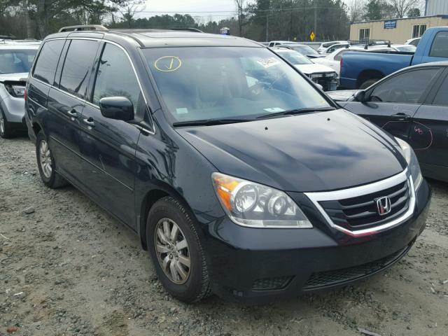 5FNRL38688B038727 - 2008 HONDA ODYSSEY EX BLACK photo 1