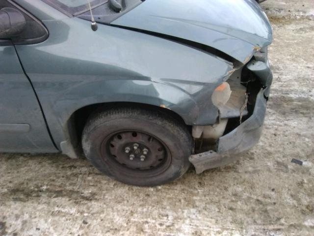 1D4GP25E07B140965 - 2007 DODGE CARAVAN SE GREEN photo 9